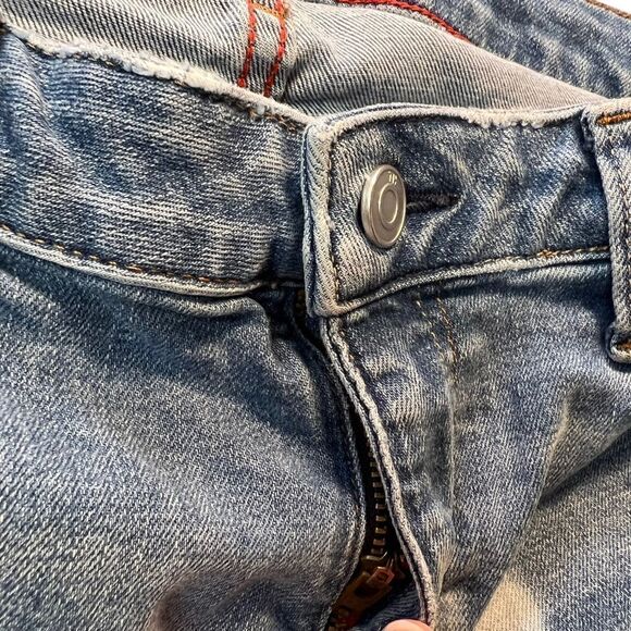 Tommy relaxed mom style size 8 boyfriend cut denim capris - Picture 10 of 16